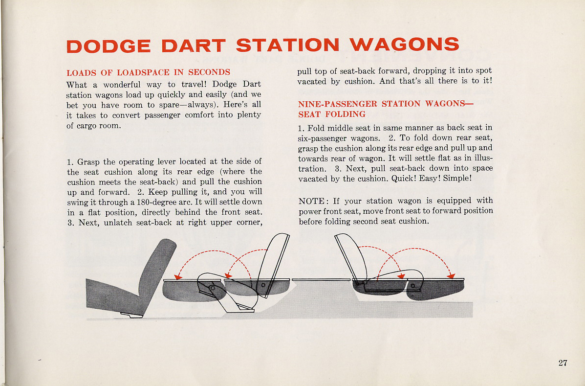 1960 Dodge Dart Owners Manual Page 37